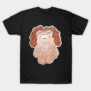 Shaggy Fluffy Shih Tzu T-Shirt